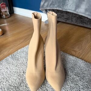 New Look Tan Heeled Boots